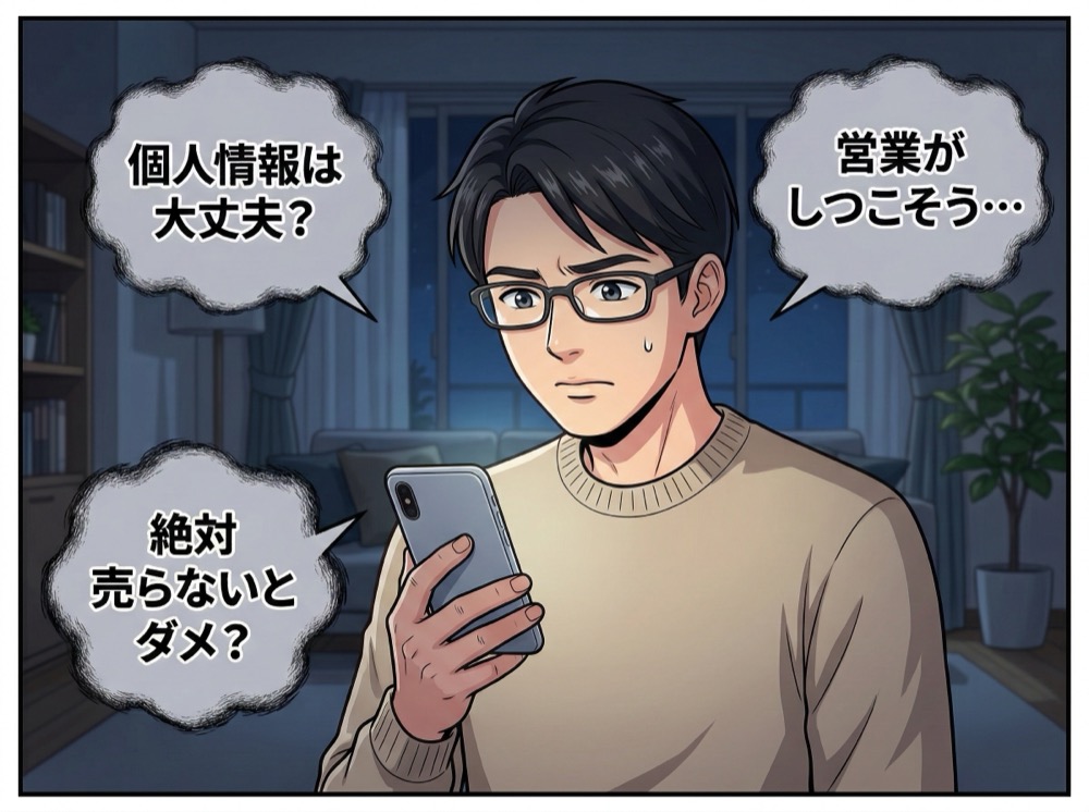 一括査定への不安